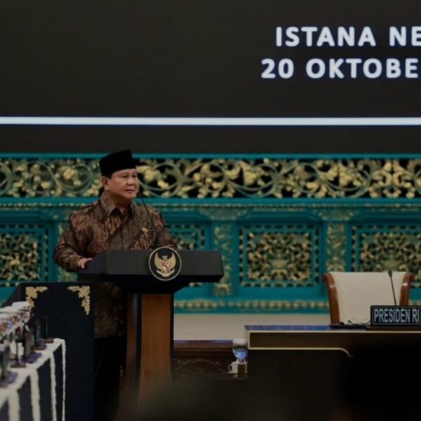 1 Tahun Kepemimpinan, Prabowo Sampaikan Pidato Dalam Pembukaan Sidang Paripurna
