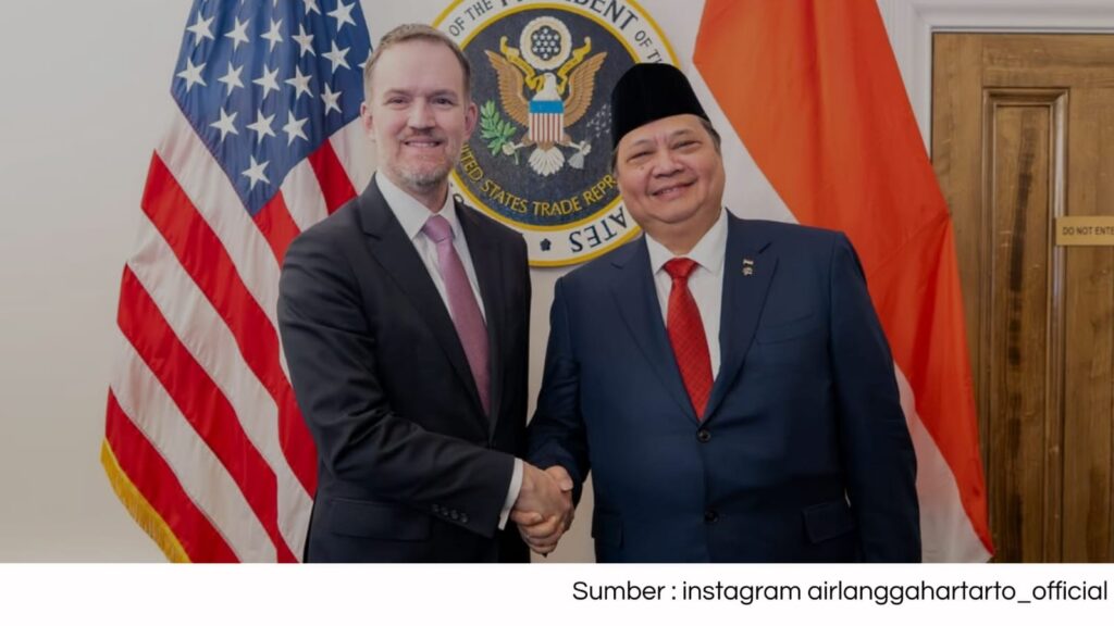 Airlangga Pimpin Perundingan Dagang RI–AS, Indonesia Raup Peluang Ekspor tapi Dibayangi Ancaman Eksploitasi Mineral Kritis