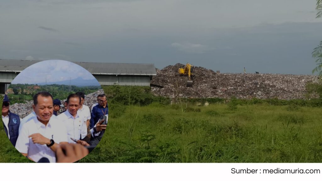Bupati Kudus Dampingi Menteri Lingkungan Hidup Tinjau TPA Tanjungrejo