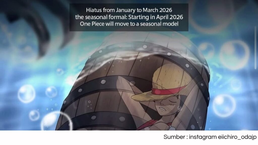 Dari Mingguan ke Musiman, Anime One Piece Berubah di Tahun 2026