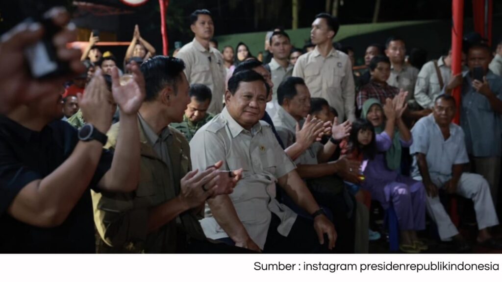 Di Tengah Pengungsian, Presiden Prabowo Sambut Tahun Baru 2026 Bersama Warga Tapanuli Selatan